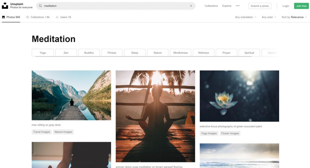 unsplash marketing tool