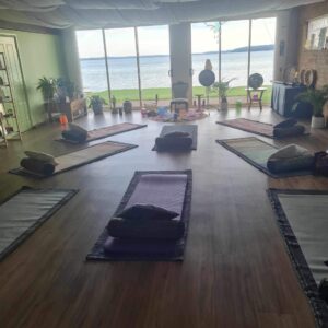 Wendy's beautiful Meditation Teaching Space in St George's Basin NSW