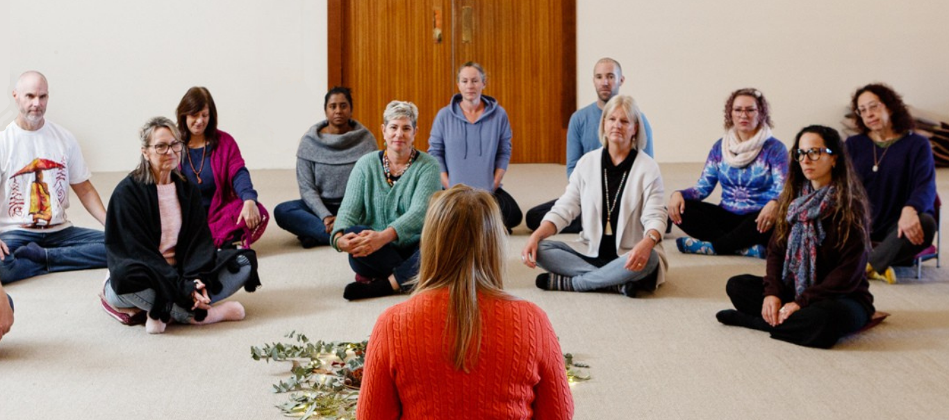 Meditation and mindfulness training group